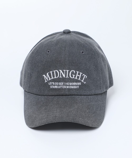 最新作売れ筋が満載 MIDNIGHT刺繍CAP（キャップ）｜14+（イチヨンプラス）の 帽子