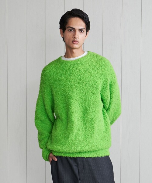 【新品】H BEAUTY＆YOUTH クルーネックニット H＞TAM CLOUD クルーネックニット H BEAUTY\u0026YOUTHTAM CLOUD クルー