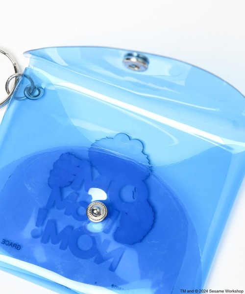 ミュベールストロベリーセレナーデ　ポーチ MUVEILミュベールx FEILER ストロベリーセレナーデポーチ ネイビー