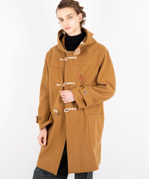 LONDON TRADITION/VIXEN LINE刺繍 モンティダッフルコート（ダウン