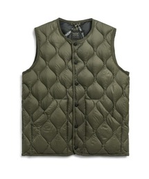 TAION(タイオン)のTAION MILITARY CREW NECK DOWN VEST (TAION-004ALSBML-1)(ダウンベスト)