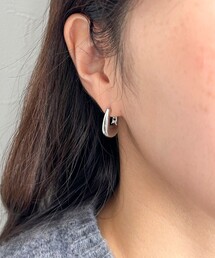 ぽってりU字ワンタッチピアス