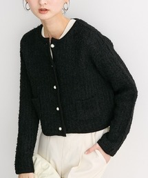 nissen | プードルニットショート丈カーディガン(カーディガン/ボレロ)