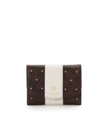 Samantha Thavasa Petit Choice（サマンサタバサ　プチチョイス）の「バイカラープルアップレザー 折財布（財布・レディース）」