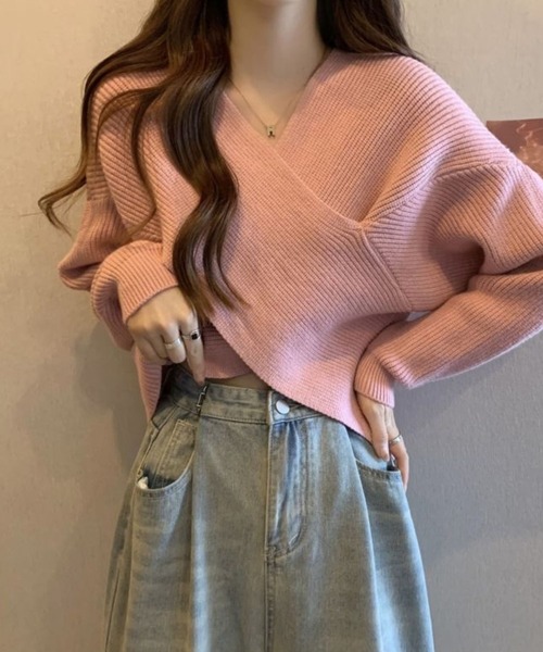 SPIGA（スピーガ）の「ｶｼｭｸｰﾙﾆｯﾄﾄｯﾌﾟｽ（ニット/セーター・レディース・レッド/ピンク/ホワイト/ブラック/グレー・FREE）」の4枚目の写真