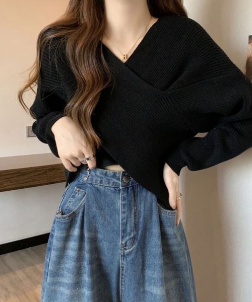 SPIGA（スピーガ）の「ｶｼｭｸｰﾙﾆｯﾄﾄｯﾌﾟｽ（ニット/セーター・レディース・レッド/ピンク/ホワイト/ブラック/グレー・FREE）」の8枚目の写真