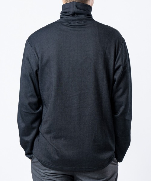 KANSAI YAMAMOTO HOMME（カンサイヤマモトオム）の「【KANSAI YAMAMOTO HOMME/カンサイヤマモトオム】デニム調タートルネック/ハイネック（Tシャツ/カットソー・メンズ・ベージュ/ネイビー/チャコールグレー・MEDIUM/X-LARGE/LARGE）」の6枚目の写真