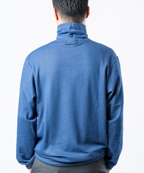 KANSAI YAMAMOTO HOMME（カンサイヤマモトオム）の「【KANSAI YAMAMOTO HOMME/カンサイヤマモトオム】デニム調タートルネック/ハイネック（Tシャツ/カットソー・メンズ・ベージュ/ネイビー/チャコールグレー・MEDIUM/X-LARGE/LARGE）」の11枚目の写真