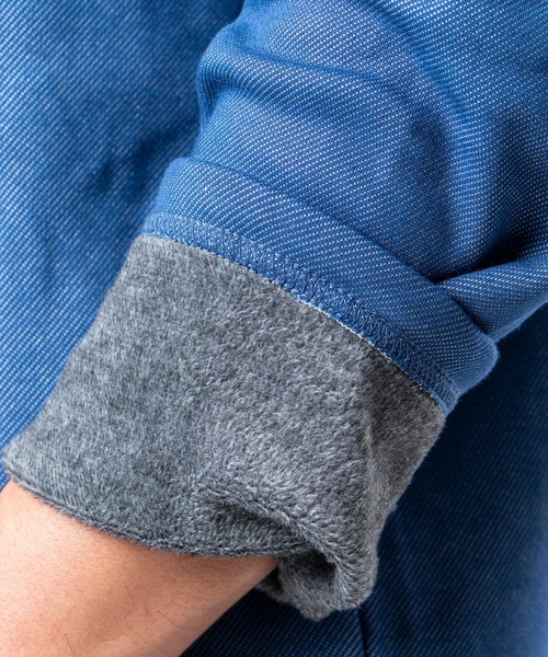 KANSAI YAMAMOTO HOMME（カンサイヤマモトオム）の「【KANSAI YAMAMOTO HOMME/カンサイヤマモトオム】デニム調タートルネック/ハイネック（Tシャツ/カットソー・メンズ・ベージュ/ネイビー/チャコールグレー・MEDIUM/X-LARGE/LARGE）」の14枚目の写真