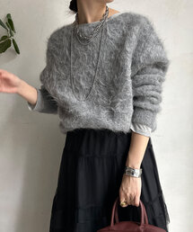 スーリーアルパカ2WAYプルオーバー
