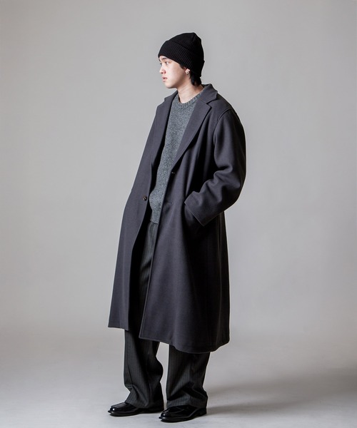 セール】【White Line】 MOSS ロング チェスター コート