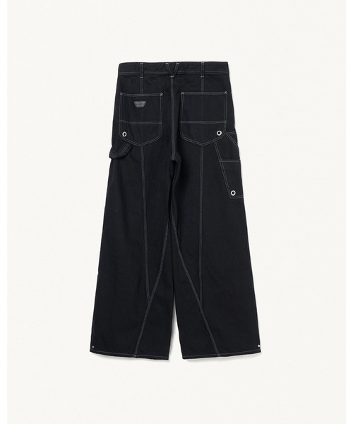 フォーサムワン、DENIM CROP CARGO ブラック 48 フォーサムワン、DENIM