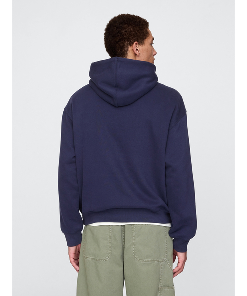 GAP（ギャップ）の「ヴィンテージソフトGAPロゴ パーカー（パーカー・メンズ・ネイビー/レッド/オフホワイト/イエロー/ピンク/ブラウン・XS/S/M/XL/L）」の7枚目の写真