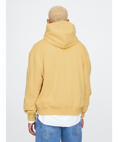 GAP（ギャップ）の「ヴィンテージソフトGAPロゴ パーカー（パーカー・メンズ・ネイビー/レッド/オフホワイト/イエロー/ピンク/ブラウン・XS/S/M/XL/L）」の8枚目の写真