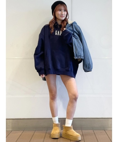 GAP（ギャップ）の「ヴィンテージソフトGAPロゴ パーカー（パーカー・メンズ・ネイビー/レッド/オフホワイト/イエロー/ピンク/ブラウン・XS/S/M/XL/L）」の22枚目の写真