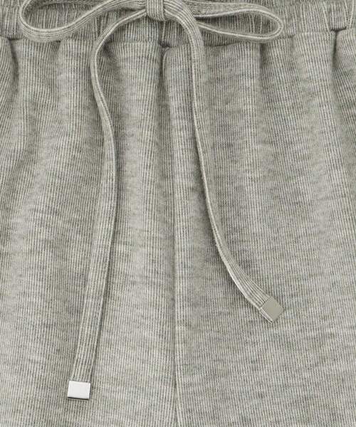 SHOO・LA・RUE（シューラルー）の「【あったか】やわらかい風合いが魅力 裏起毛イージーパンツ（その他パンツ・レディース・チャコールグレー/グリーン/スミクロ・01/02/03/04）」の5枚目の写真