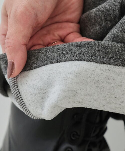 SHOO・LA・RUE（シューラルー）の「【あったか】やわらかい風合いが魅力 裏起毛イージーパンツ（その他パンツ・レディース・チャコールグレー/グリーン/スミクロ・01/02/03/04）」の17枚目の写真