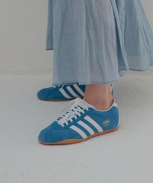 adidas Originals(アディダスオリジナルス)の「adidas originals / TOKYO W(アディダスオリジナルス トーキョー NIM85 JI0182 JI0179)(スニーカー・レディース・ブルー/ホワイト・45/35/40)」の13枚目の写真
