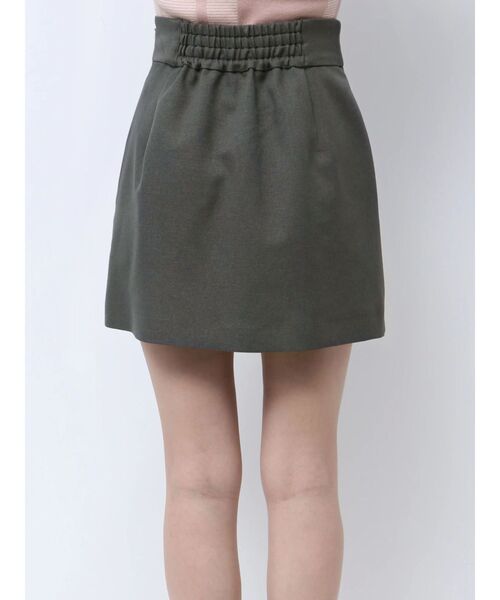 RESEXXY（リゼクシー）の「ラップミニスカート（スカート・レディース・チャコールグレー/ブラック/アイボリー・FREE）」の10枚目の写真