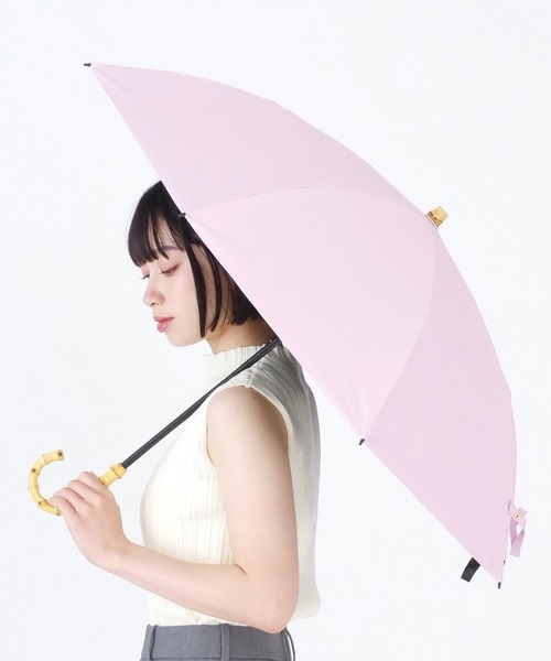 日傘 晴雨兼用】Peachdrop sun shade 2steps mini 50㎝（折りたたみ傘