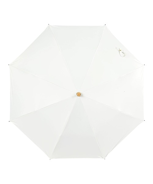 nifty colors(ニフティーカラーズ)の「【日傘 晴雨兼用】Peachdrop sun shade 2steps mini 50㎝(折りたたみ傘・レディース・ホワイト/ベージュ/ピンク・FREE)」の6枚目の写真