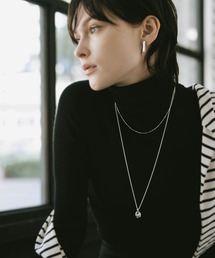 Ops. | ネックレス レディース シルバー925 ロングネックレス 【milia ミリア】(ネックレス)