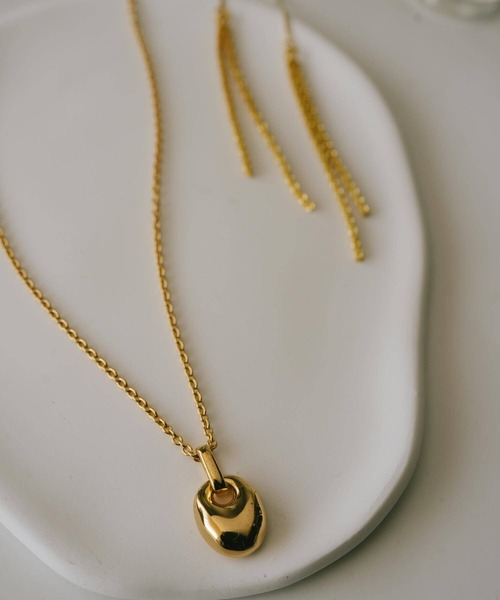 Ops.（オプス）の「ネックレス レディース シルバー925 ロングネックレス 【milia ミリア】（ネックレス・レディース・シルバー/イエローゴールド・ONE SIZE）」の12枚目の写真