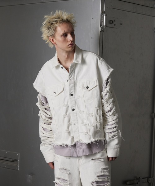 アメリヴィンテージ　DENIM SWEAT DOCKING TOP AMERI/アメリ】からデニムスウェットドッキングトップ入荷です