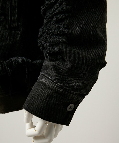 GRANCY（グランシー）の「【GRANCY】Sweat Docking Design Damage