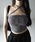 me+em selecti~[ZNgj́uy Jbvt zWbvAbvNXXgbv{xAgbvX ^ zip up cross strap ribbon bare topsiL~\[jvbO[