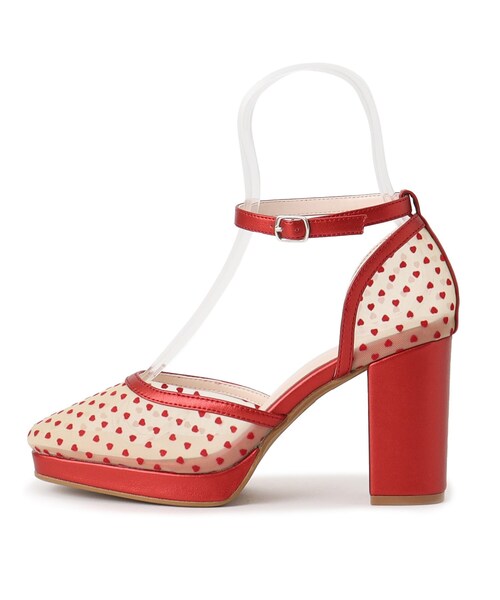 ESPERANZA（エスペランサ）の「セパレートストレートヒール（パンプス・レディース・グリーン系その他4/ブラック系8/レッド系4/アイボリー系8・L/LL/M/S）」の10枚目の写真