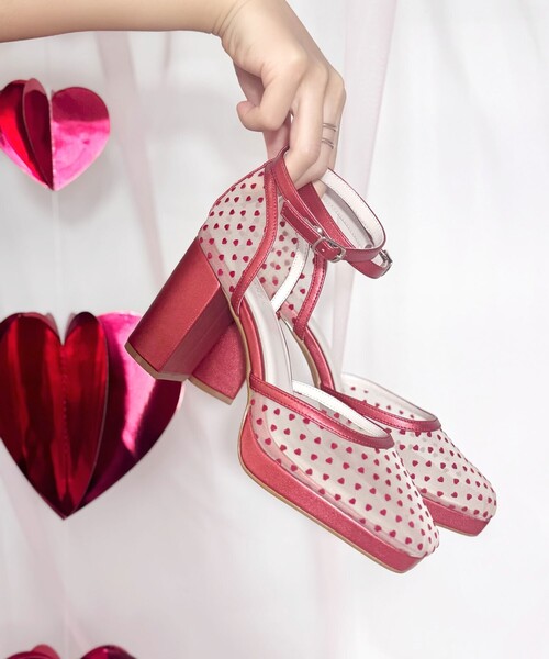 ESPERANZA（エスペランサ）の「セパレートストレートヒール（パンプス・レディース・グリーン系その他4/ブラック系8/レッド系4/アイボリー系8・L/LL/M/S）」の21枚目の写真