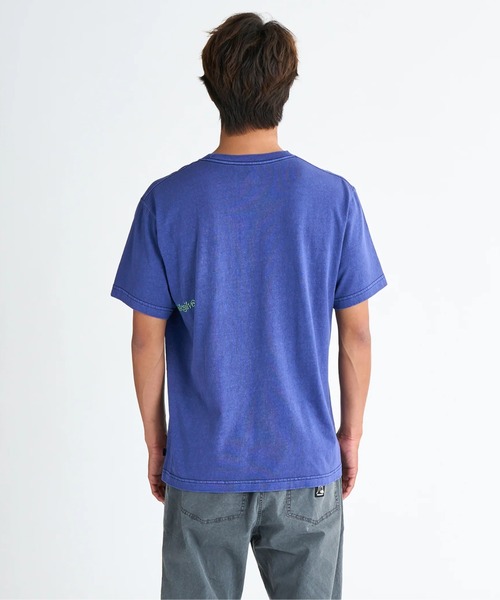 ブリーフィング ALG　Tシャツ 　ストレッチ　Sサイズ　 ネイビー セール】QSD SURF ST /クイックシルバー胸ポケットロゴワン
