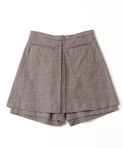 mikomori(ミコモリ)の「LAYERED SKIRT PANTS(スカート・レディース・ブラウン・FREE)」の8枚目の写真