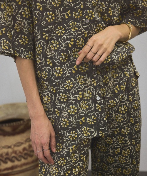 COUTURE D'ADAM（クチュール ド アダム）】Block print