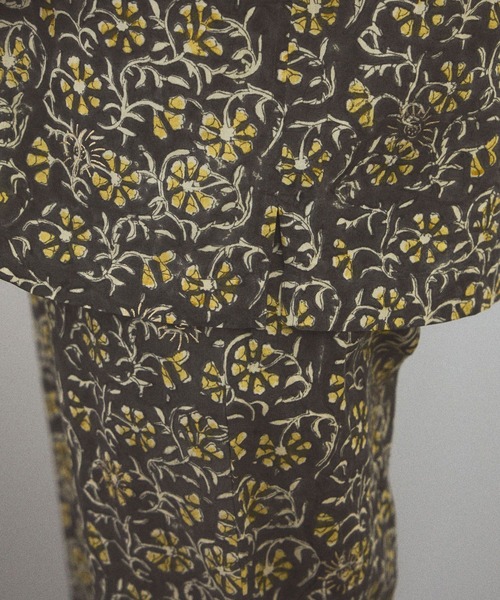 COUTURE D'ADAM（クチュール ド アダム）】Block print