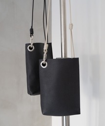 SHRINK LEATHER MINI SHOULDER BAG シュリンクレザーミニショルダーバッグ