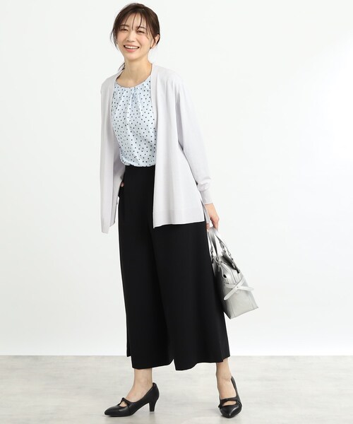 Reflect（リフレクト）の「【手洗い可】フリュイドスカーチョパンツ（その他パンツ・レディース・ブラック/サンドベージュ/キャメル・07/05/15 /13/11/09/17）」の5枚目の写真