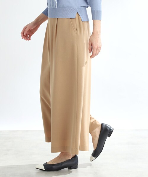 Reflect（リフレクト）の「【手洗い可】フリュイドスカーチョパンツ（その他パンツ・レディース・ブラック/サンドベージュ/キャメル・07/05/15 /13/11/09/17）」の7枚目の写真