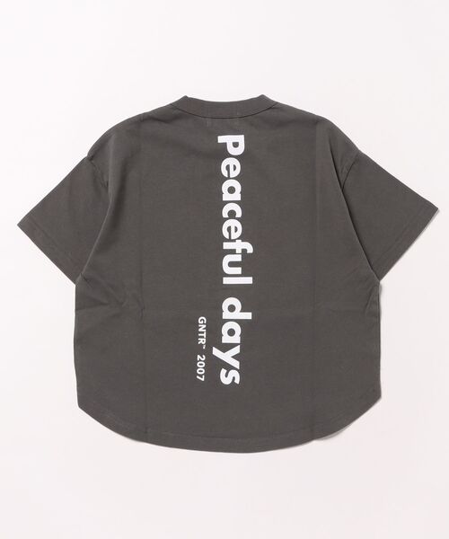 GENERATOR(ジェネレーター)の「GENERATOR/ジェネレーター PEACE Tシャツ(Tシャツ/カットソー・キッズ・チャコールグレー/グリーン/ホワイト・M/L/XL)」の22枚目の写真