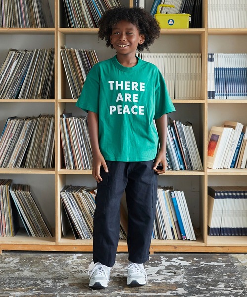 GENERATOR(ジェネレーター)の「GENERATOR/ジェネレーター PEACE Tシャツ(Tシャツ/カットソー・キッズ・チャコールグレー/グリーン/ホワイト・M/L/XL)」の10枚目の写真