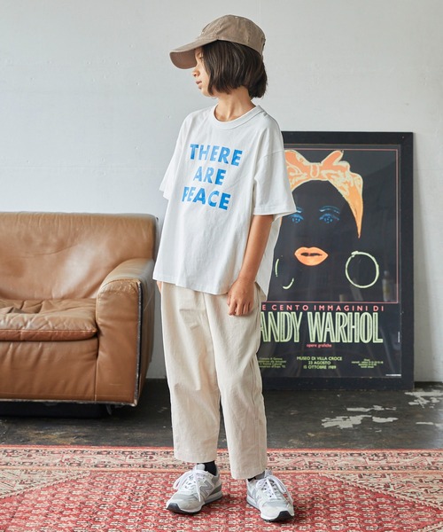GENERATOR(ジェネレーター)の「GENERATOR/ジェネレーター PEACE Tシャツ(Tシャツ/カットソー・キッズ・チャコールグレー/グリーン/ホワイト・M/L/XL)」の4枚目の写真