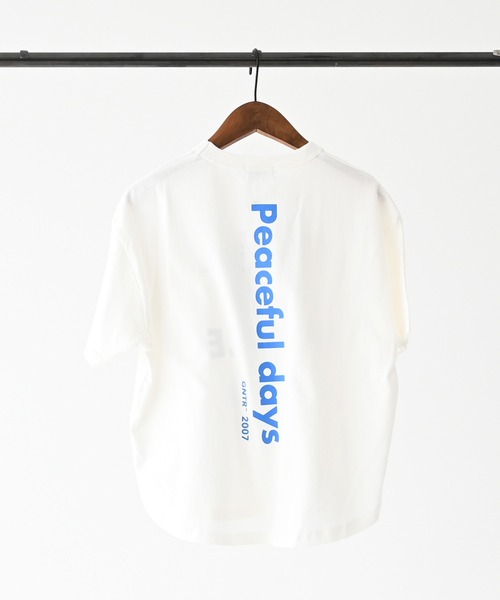 GENERATOR(ジェネレーター)の「GENERATOR/ジェネレーター PEACE Tシャツ(Tシャツ/カットソー・キッズ・チャコールグレー/グリーン/ホワイト・M/L/XL)」の17枚目の写真