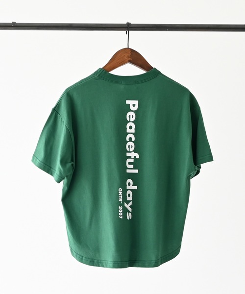 GENERATOR(ジェネレーター)の「GENERATOR/ジェネレーター PEACE Tシャツ(Tシャツ/カットソー・キッズ・チャコールグレー/グリーン/ホワイト・M/L/XL)」の21枚目の写真