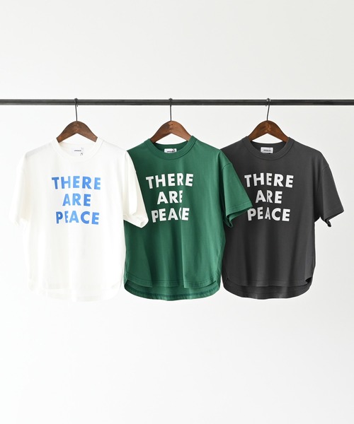 GENERATOR(ジェネレーター)の「GENERATOR/ジェネレーター PEACE Tシャツ(Tシャツ/カットソー・キッズ・チャコールグレー/グリーン/ホワイト・M/L/XL)」の14枚目の写真