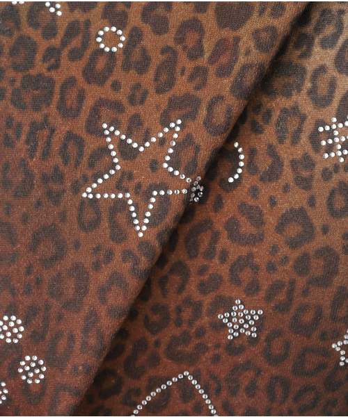Oriens JOURNAL STANDARD(オリエンス ジャーナルスタンダード)の「【Praying/プレイング】 Leopard Rhinestone Hoodie PRAY240 27- BLACK(パーカー・レディース・ブラック・X-SMALL/SMALL)」の8枚目の写真