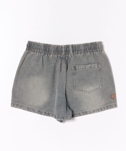 One Tea spoon（ワンティースプーン）の「DENIM BOXER SHORT（デニムパンツ・レディース・ケミカルウォッシュ・S）」の8枚目の写真