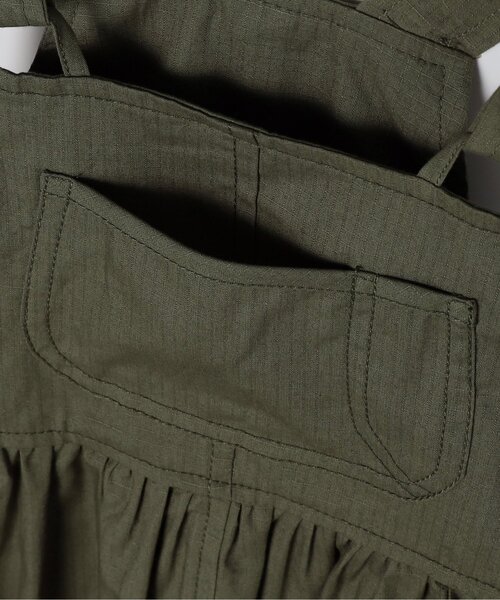 p.premier(ピードットプルミエ)の「【ジュニア対応】リップストップワークジャンスカ(ジャンパースカート・キッズ・チャコール/カーキ/アイボリー・140/130/120/110/100/90/80)」の13枚目の写真