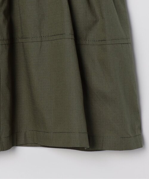 p.premier(ピードットプルミエ)の「【ジュニア対応】リップストップワークジャンスカ(ジャンパースカート・キッズ・チャコール/カーキ/アイボリー・140/130/120/110/100/90/80)」の12枚目の写真