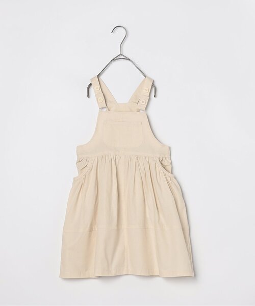 p.premier(ピードットプルミエ)の「【ジュニア対応】リップストップワークジャンスカ(ジャンパースカート・キッズ・チャコール/カーキ/アイボリー・140/130/120/110/100/90/80)」の11枚目の写真